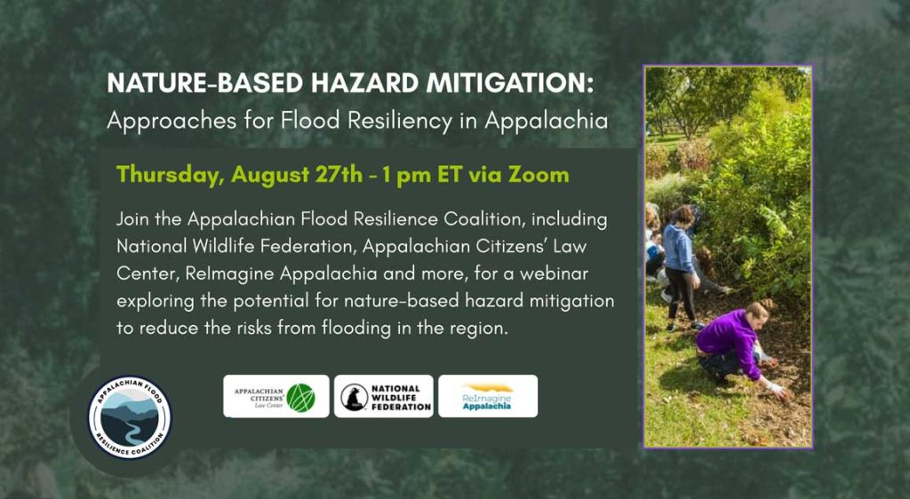 nature-based hazard mitigation Appalachia