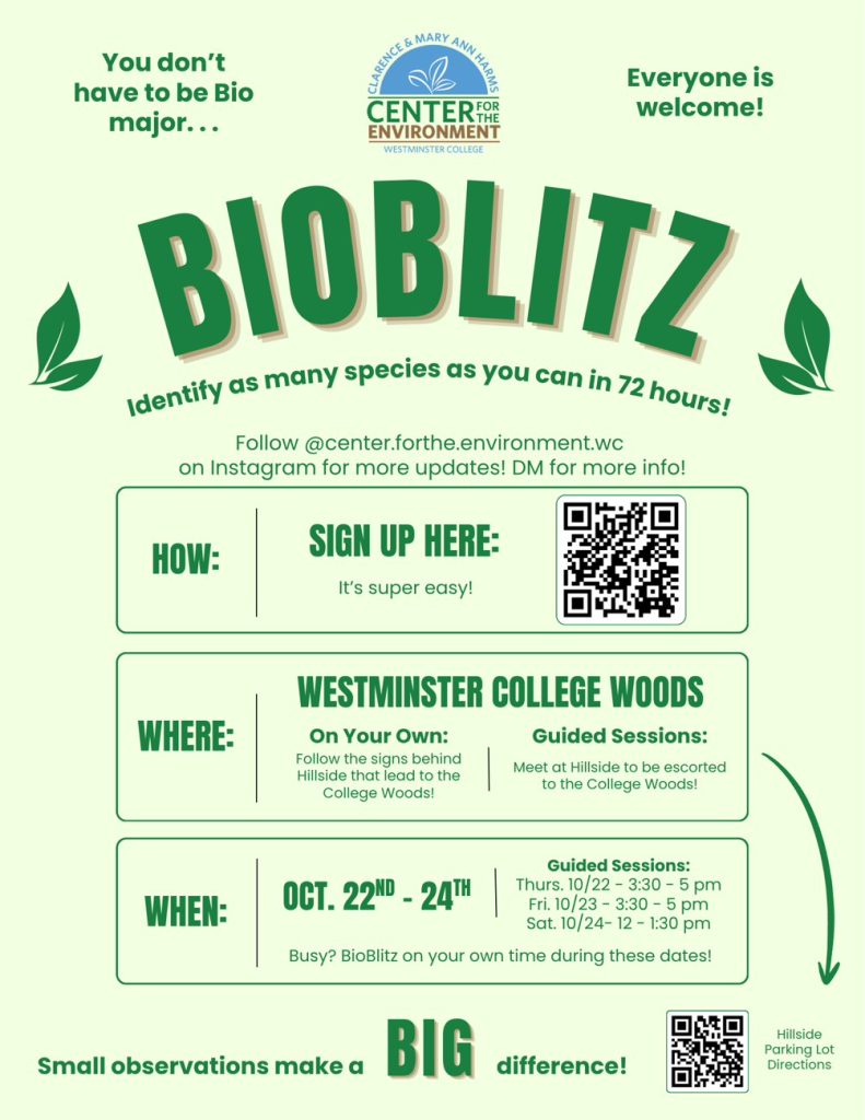 Westminster College BioBlitz